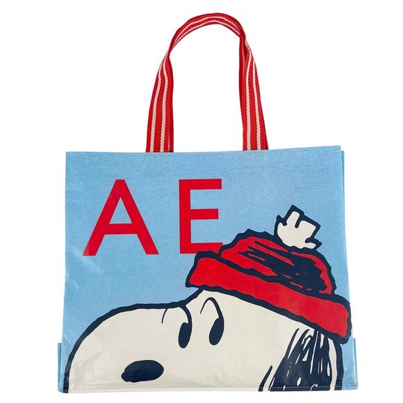 Snoopy American Eagle Holiday 2024 reusable tote bag - Picture 1 of 6